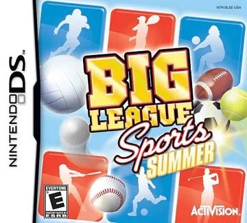 Big League Sports - Summer (USA) (En,Fr) box cover front